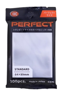 KMC Card Sleeves: Perfect Size- Perfect Clear (100ct)