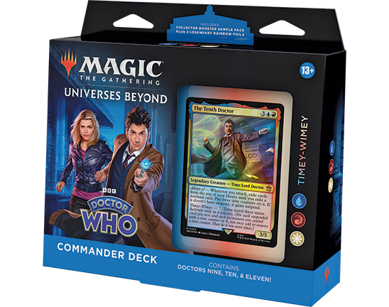 Magic the Gathering CCG: Doctor Who Commander Deck Carton (4)