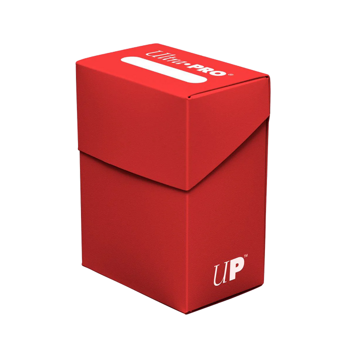 Deck Box: Solid Red
