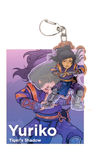MTG Acrylic Commanders Keychain - Yuriko Tiger`s Shadow