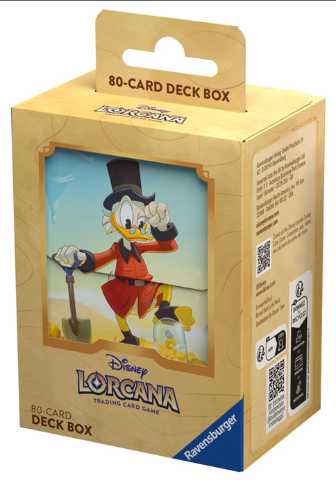 Disney Lorcana: Into the Inklands Deck Box - Scrooge McDuck