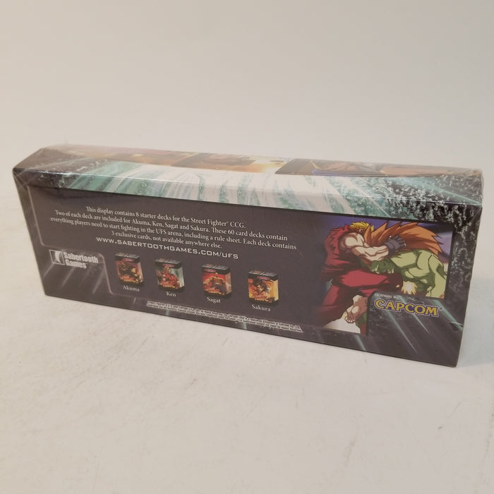 UFS CCG: Street Fighter - Domination Starter Deck Display