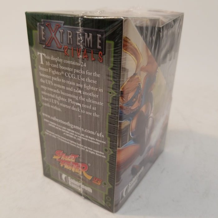 UFS CCG: Street Fighter - Extreme Rivals Booster Display