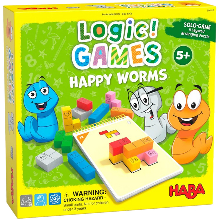 Logic Games: Happy Worms