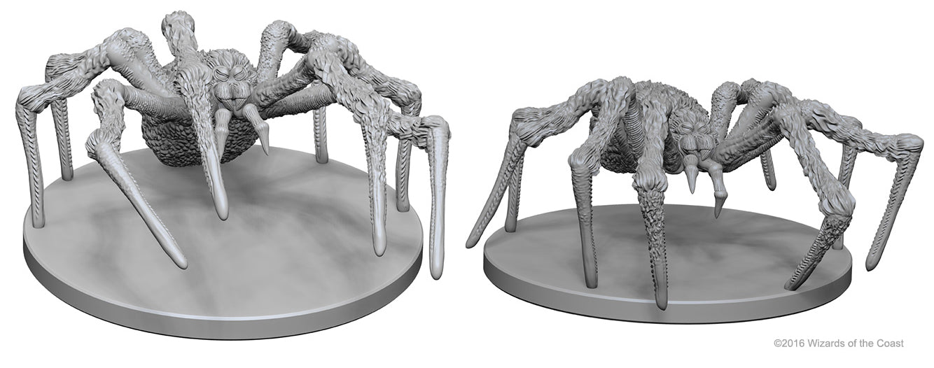 Dungeons and Dragons Nolzur`s Marvelous Unpainted Miniatures: W1 Spiders