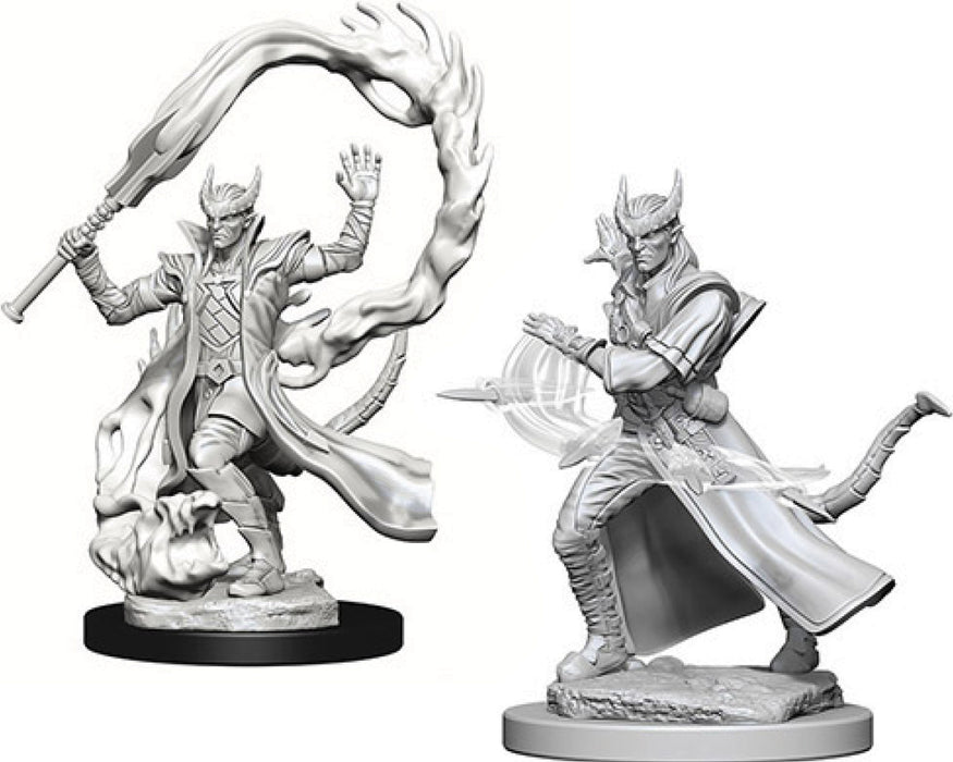 Dungeons and Dragons Nolzur`s Marvelous Unpainted Miniatures: W4 Tiefling Male Sorcerer