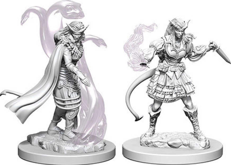 Dungeons and Dragons Nolzur`s Marvelous Unpainted Miniatures: W4 Tiefling Female Sorcerer