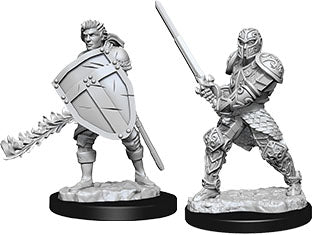 Dungeons and Dragons Nolzur`s Marvelous Unpainted Miniatures: W8 Male Human Fighter