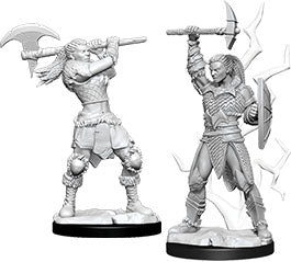 Dungeons and Dragons Nolzur`s Marvelous Unpainted Miniatures: W10 Female Goliath Barbarian