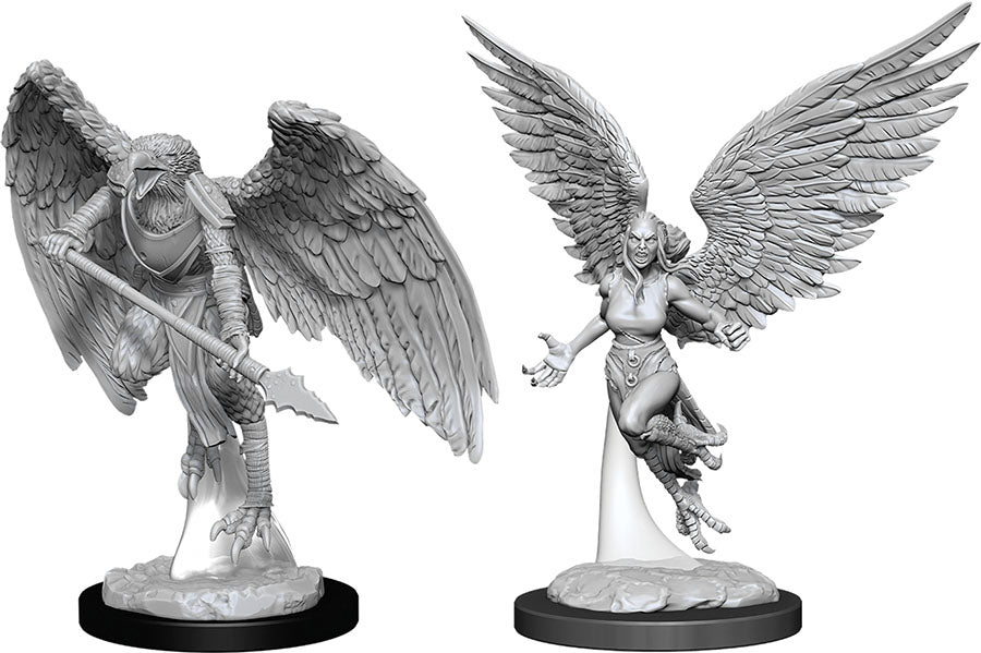 Dungeons and Dragons Nolzur`s Marvelous Unpainted Miniatures: W11 Harpy and Aarakocra