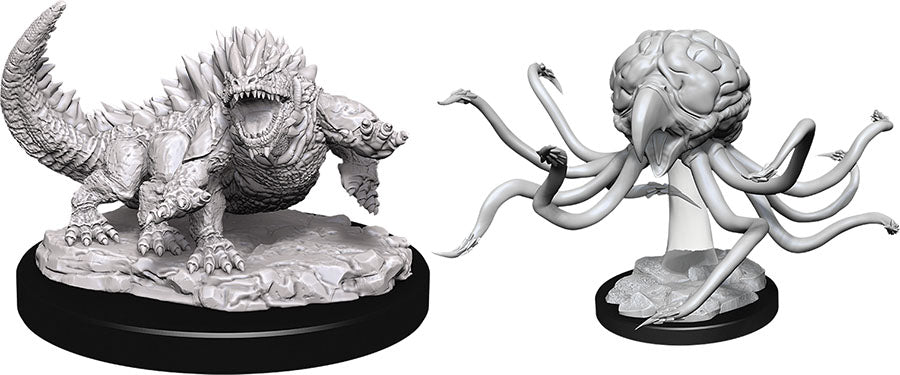 Dungeons and Dragons Nolzur`s Marvelous Unpainted Miniatures: W11 Grell and Basilisk