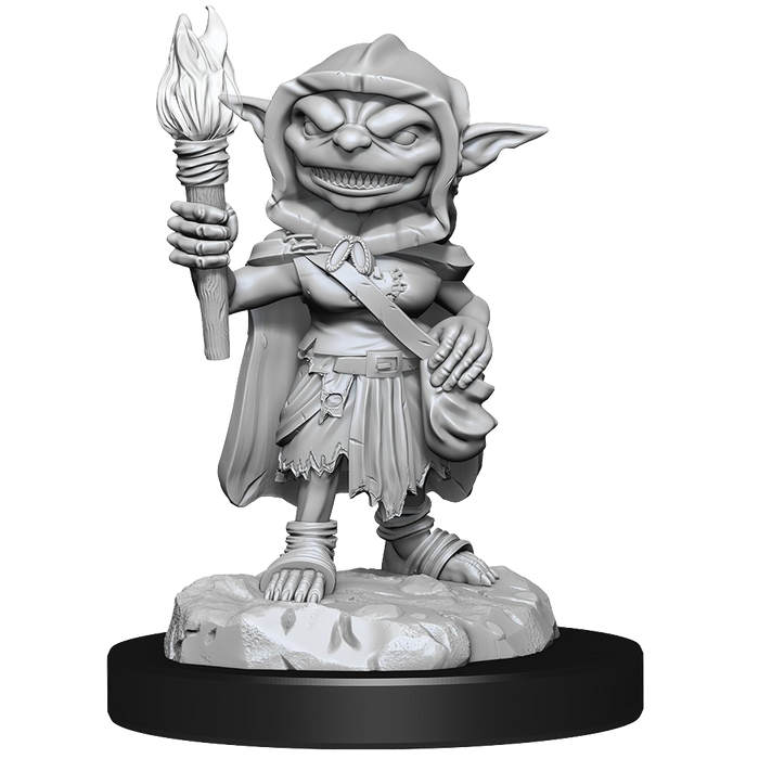 Pathfinder Deep Cuts Unpainted Miniatures: W13 Goblin Rogue Female