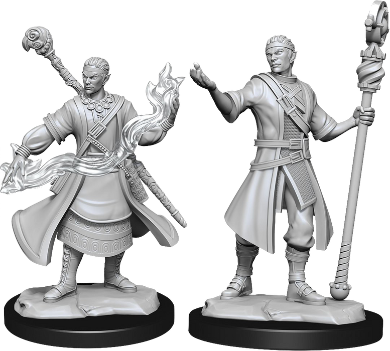 Dungeons and Dragons Nolzur`s Marvelous Unpainted Miniatures: W14 Half-Elf Wizard Male