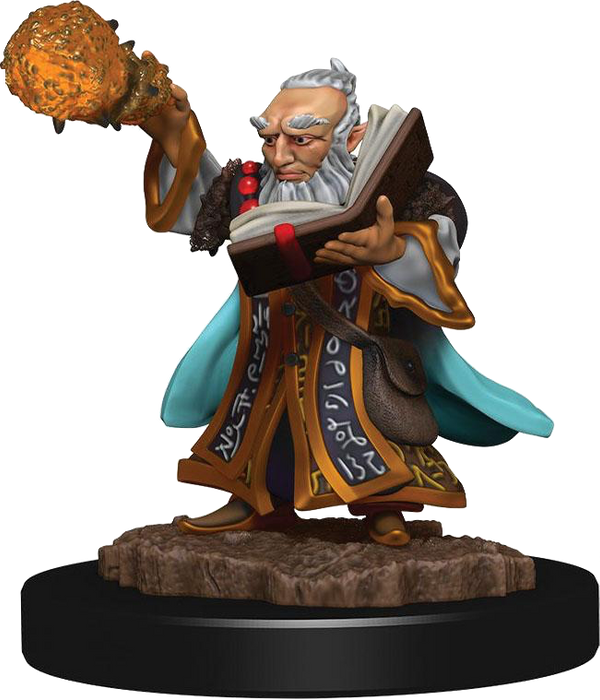 Dungeons & Dragons Fantasy Miniatures: Icons of the Realms Premium Figures W5 Gnome Wizard Male