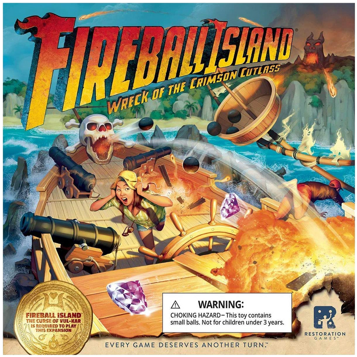 Fireball Island: Wreck of the Crimson Cutlass