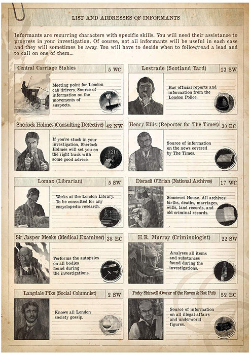 Sherlock Holmes Consulting Detective: Baker Street Irregulars