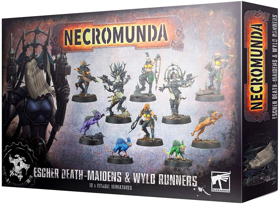 Necromunda: Escher Death Maidens and WYLD Runners