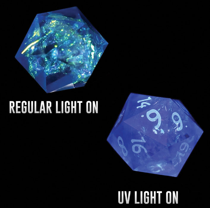 RPG Dice Set (7): Cloak and Dagger - Blue