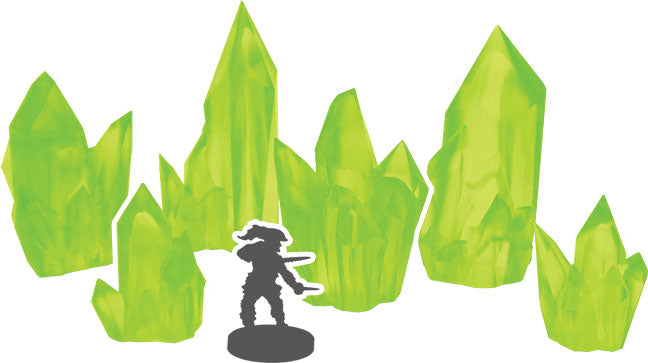 Monster Scenery: Peridot Crystals