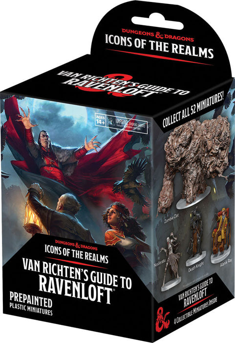 Dungeons and Dragons Fantasy Miniatures: Icons of the Realms Set 21 Van Richten`s Guide to Ravenloft Booster Brick (1)