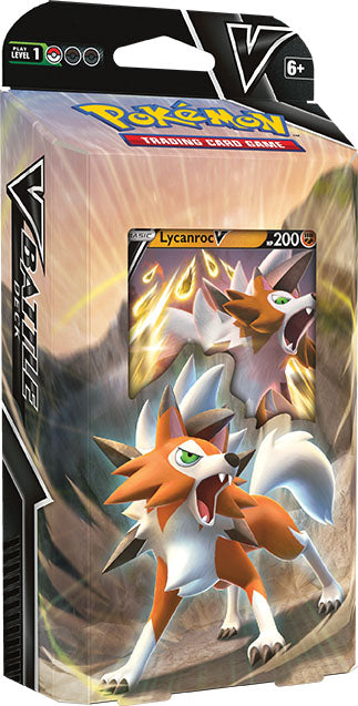 Pokemon TCG: V Battle Deck (Lycanroc V or Corviknight V) Battle Decks