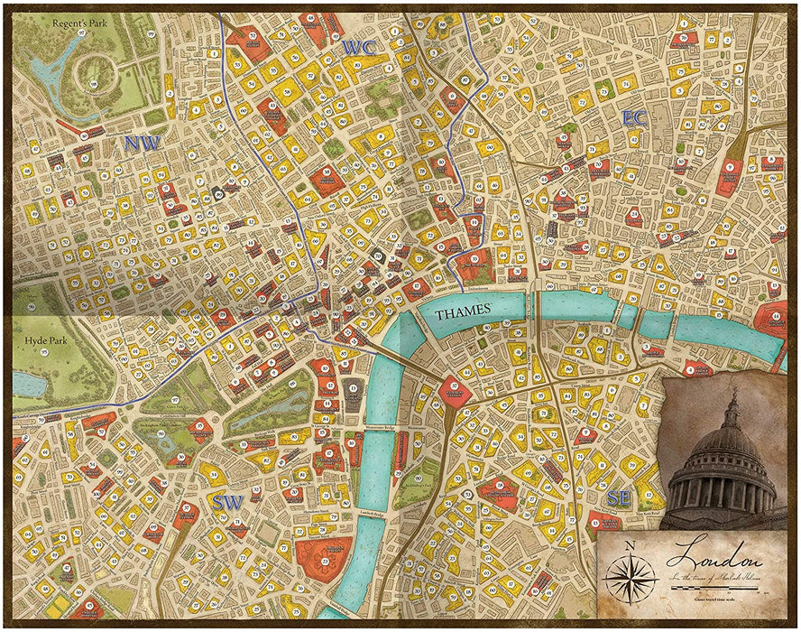 Sherlock Holmes Consulting Detective: Carlton House and Queens Park