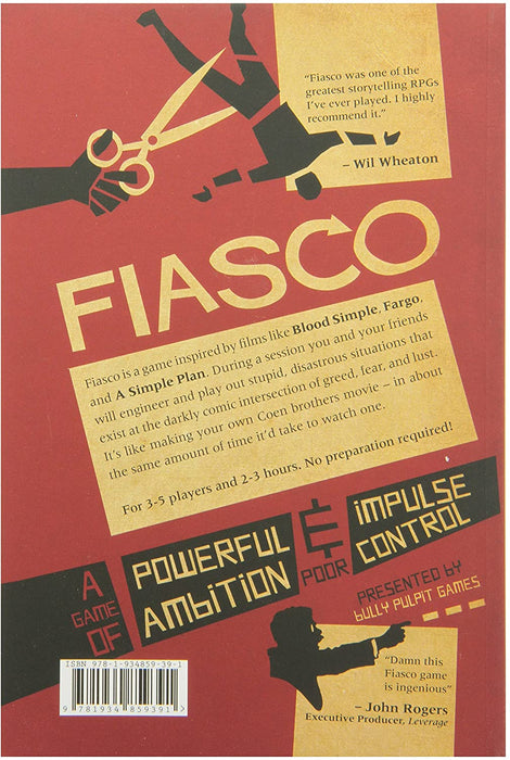 Fiasco Classic RPG