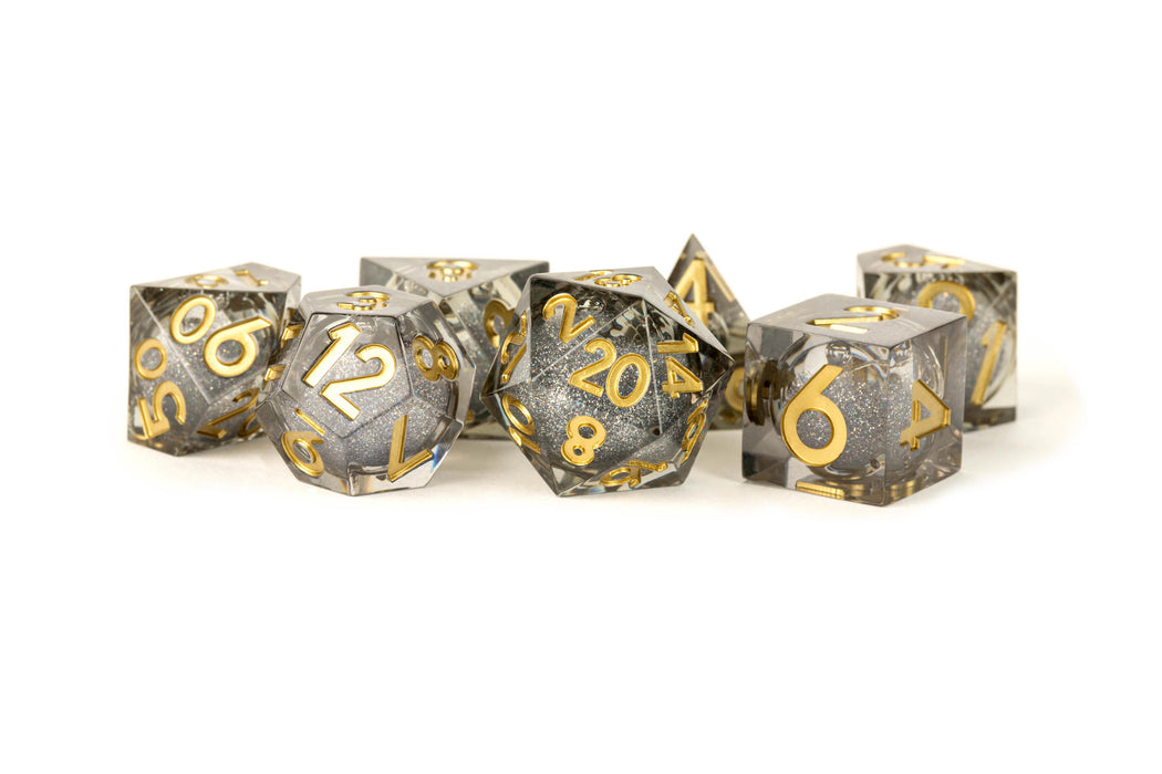 Vanishing Oil Liquid Core Dice Set (7)