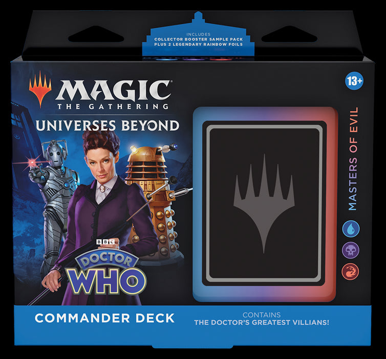 Magic the Gathering CCG: Doctor Who Commander Deck Carton (4)