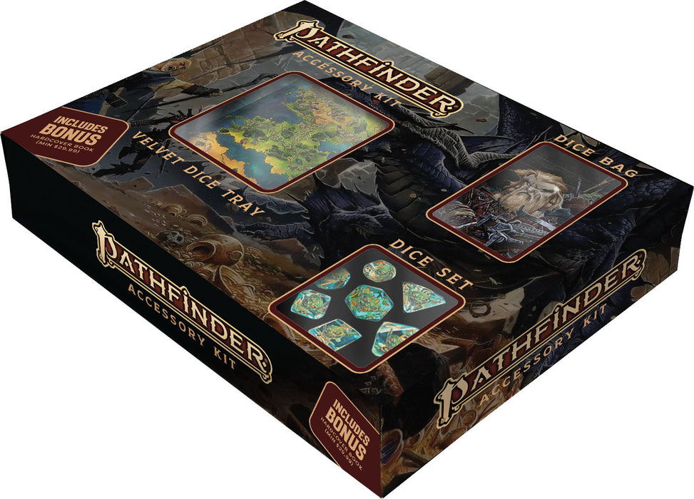 Pathfinder: Bundle Dice Set/Dice Bag/Dice Tray