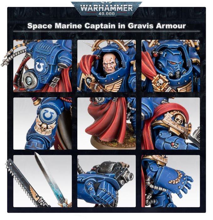 Warhammer 40000 - Captain in Gravis Armour