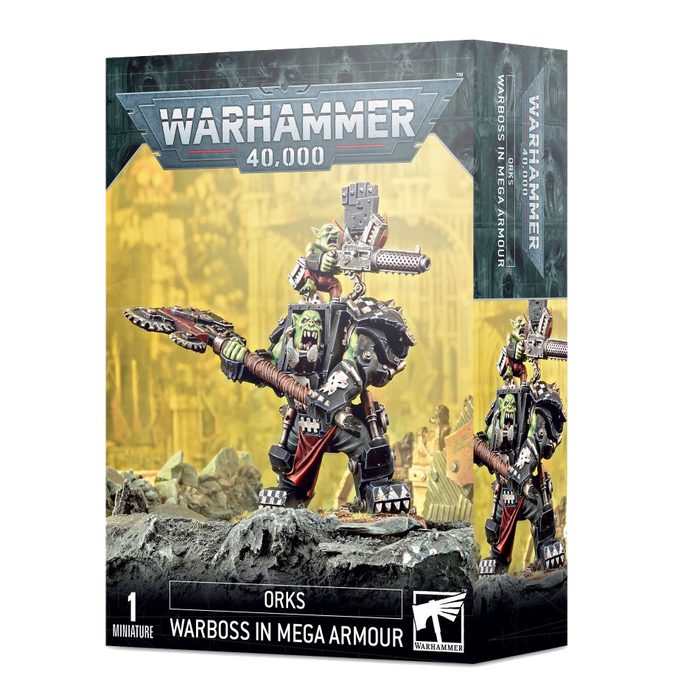 Warhammer 40000 - Ork Warboss in Mega Armour