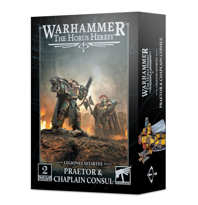 Warhammer: The Horus Heresy - Legion Cataphractii Praetor & Chaplain Consul