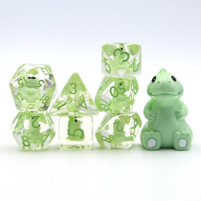 Baby T-Rex RPG Dice Set