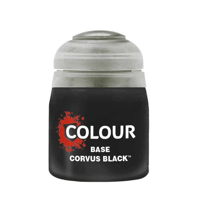 21-44 Citadel Paint - Base: Corvus Black