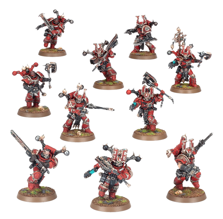 Warhammer 40000 - Khorne Berzerkers