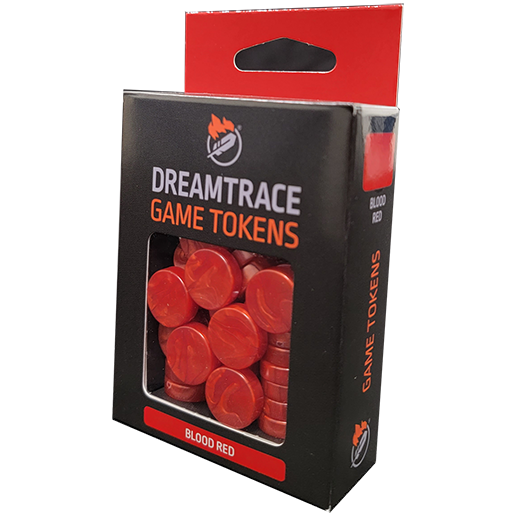 DreamTrace Game Tokens: Blood Red