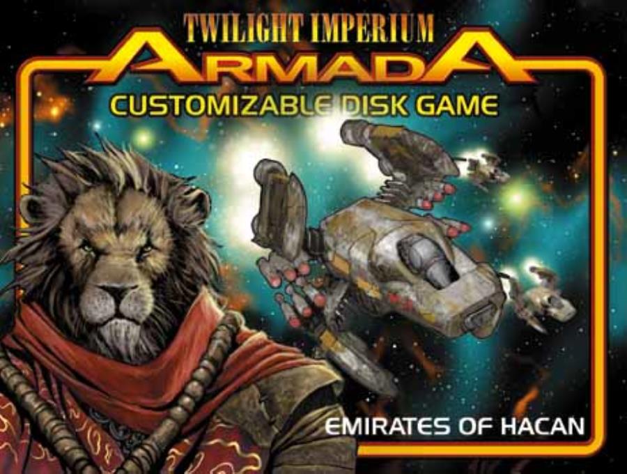 Twilight Imperium: Armada Disk Game - Emirates of Hacan Starter Pack