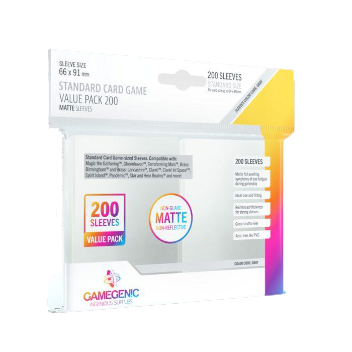 Value Pack Standard Matte Sleeves