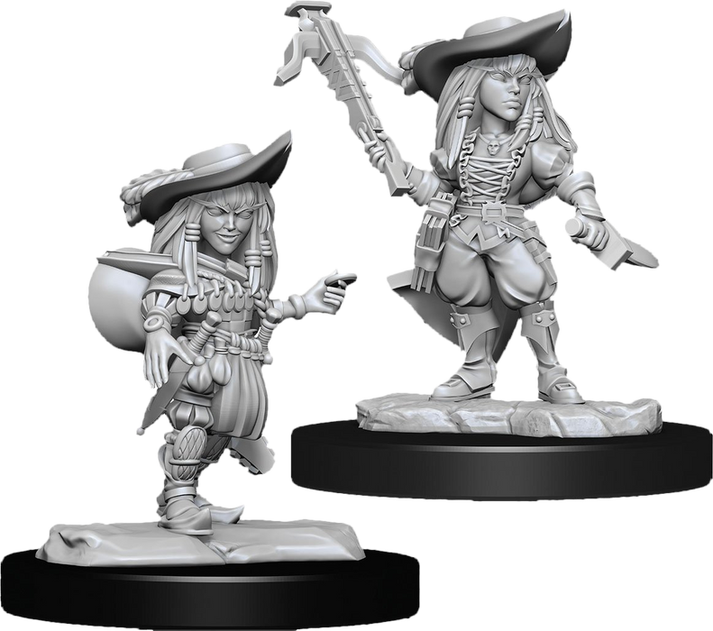 Pathfinder Deep Cuts Unpainted Miniatures: W15 Gnome Bard Female