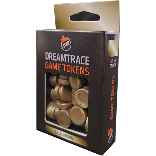 DreamTrace Game Tokens: Golem Bronze