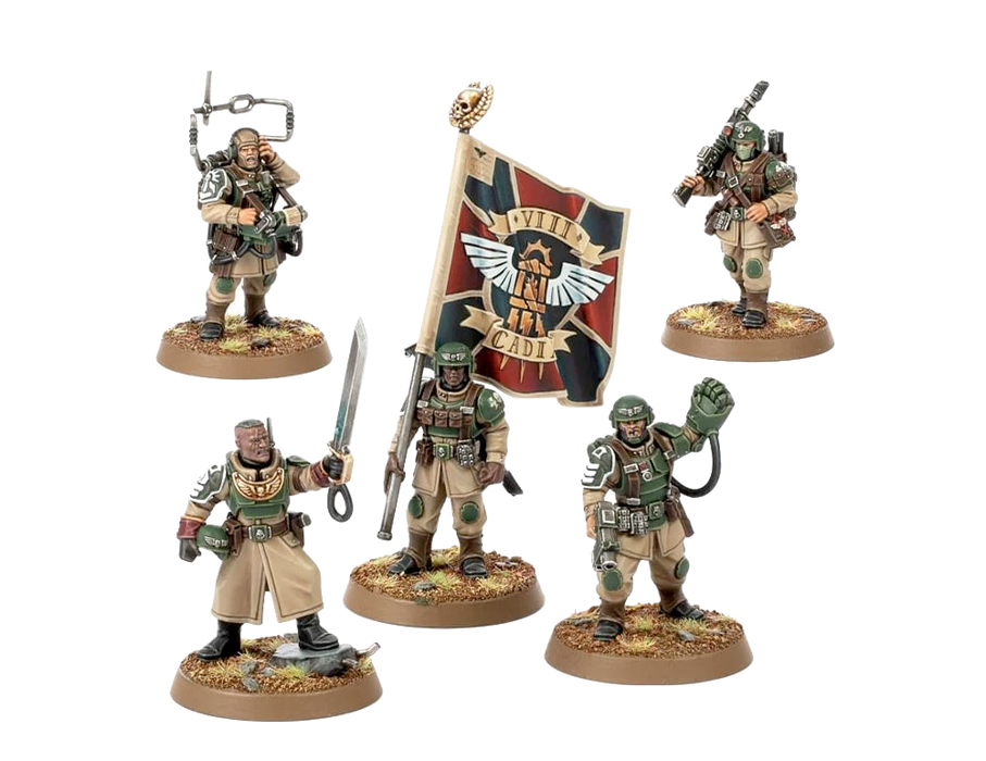 Warhammer 40K: ASTRA MILITARUM - CADIAN COMMAND SQUAD