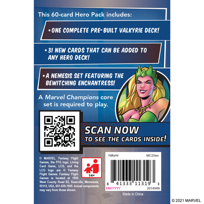 Marvel Champions LCG: Valkyrie Hero Pack