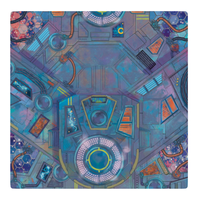 Marvel: Crisis Protocol - Spaceport Showdown Gamemat