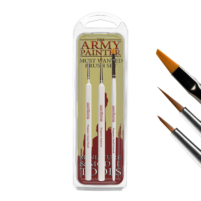 The Army Painter - Most Wanted Brush Set