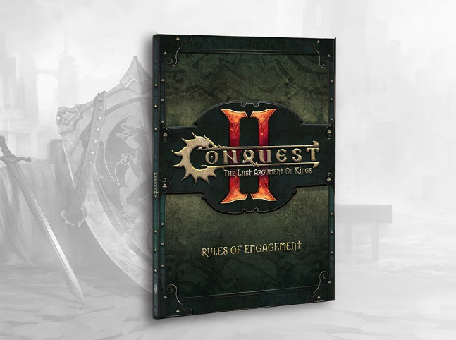 Conquest - The Last Argument of Kings Softcover Rulebook - English 2.0