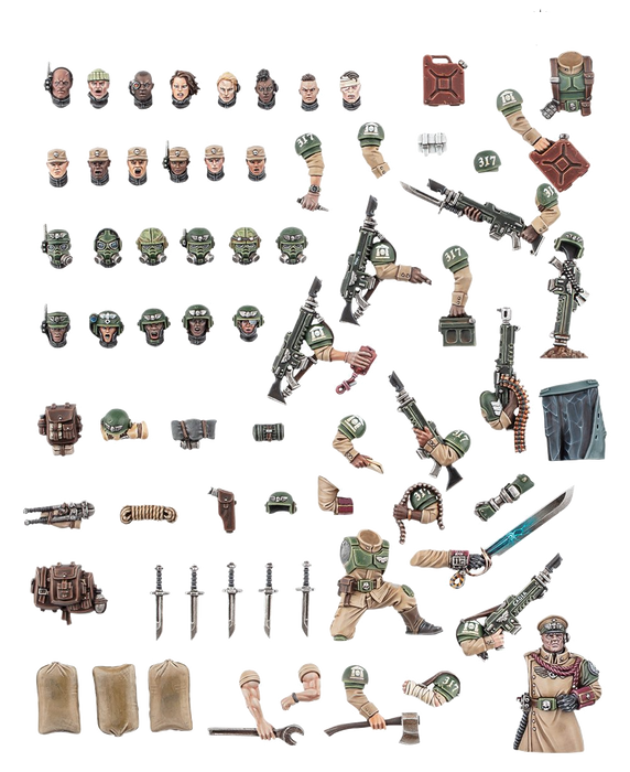 Warhammer 40000 - Cadian Upgrades