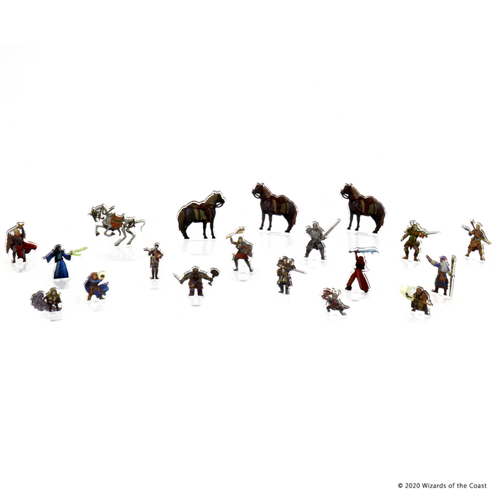 Dungeons and Dragons Idols of the Realms: Essentials 2D Miniatures - Players Pack