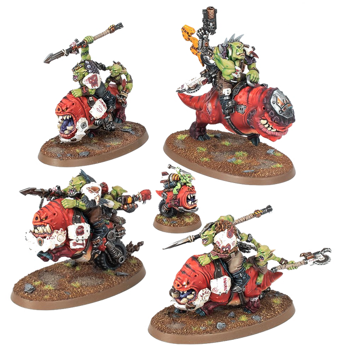 Warhammer 40000 - Orks: Squighog Boyz