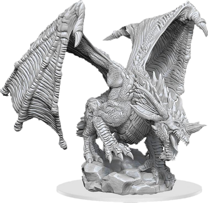 Dungeons and Dragons Nolzur`s Marvelous Unpainted Miniatures: W15 Young Blue Dragon